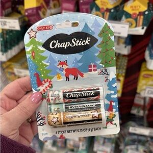 NEW ChapStick Holiday Collection 4-Pack – Limited Edition | Target Exclusive 🎄✨